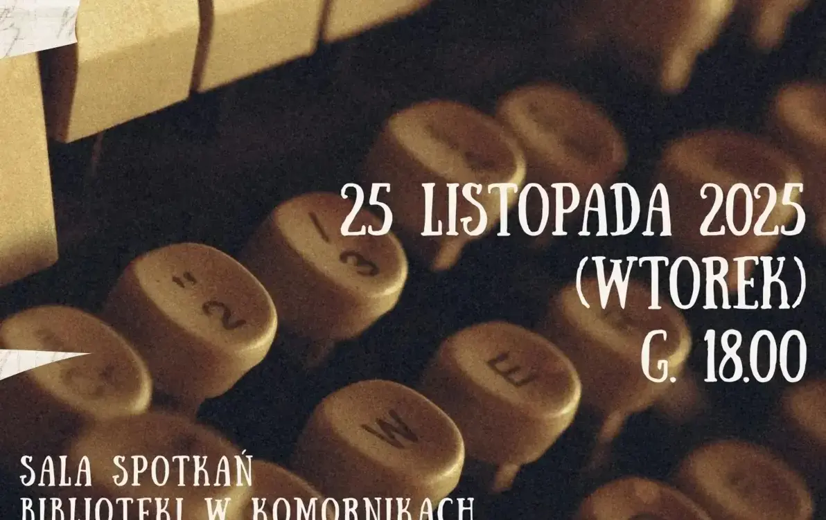Zdjęcie do Spotkanie Dyskusyjnego Klubu Książki w Komornikach