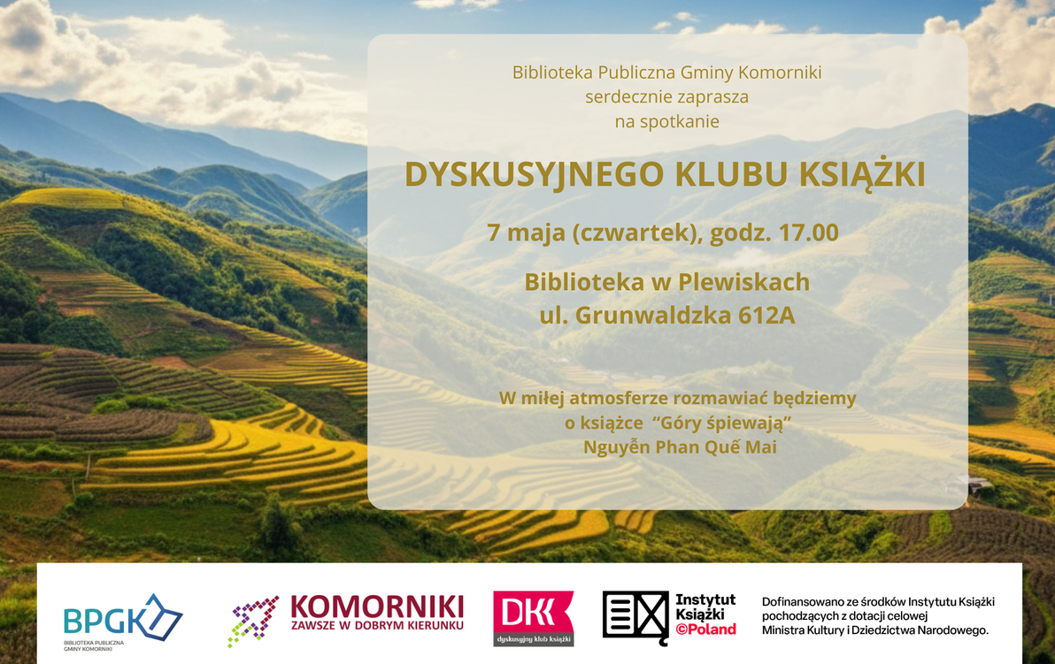 Zdjęcie do Spotkanie Dyskusyjnego Klubu Książki w Plewiskach