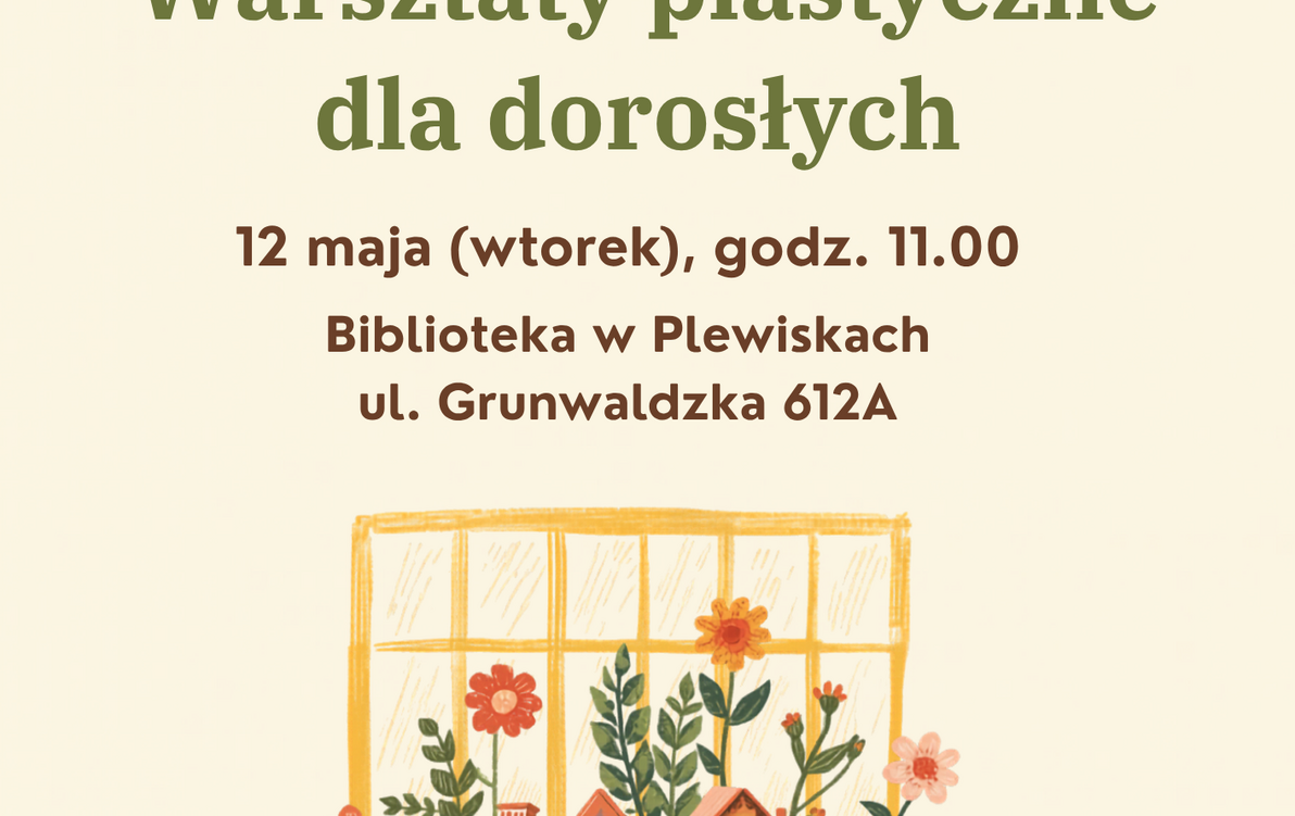 Zdjęcie do Majowe warsztaty plastyczno-techniczne w Plewiskach
