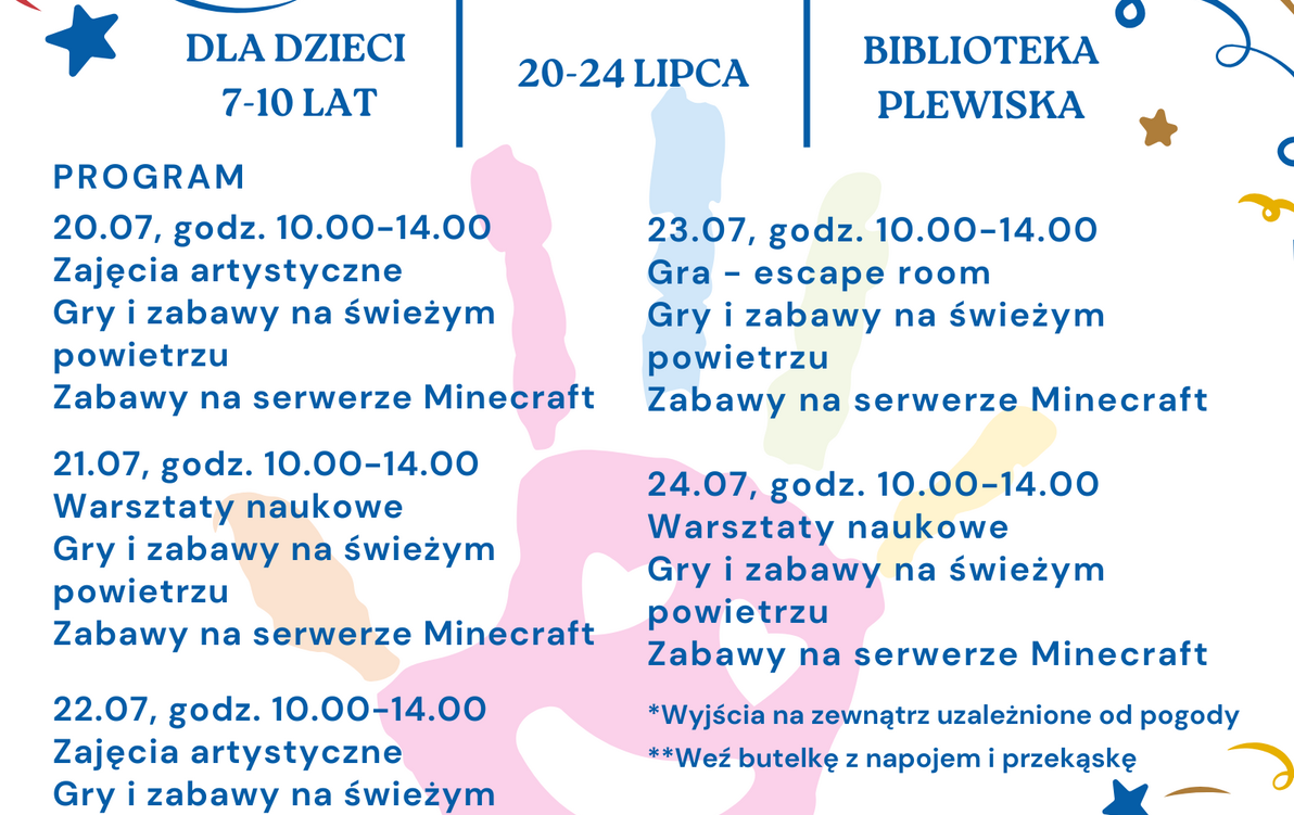 Zdjęcie do Wakacyjny Festiwal Kolor&oacute;w w Plewiskach