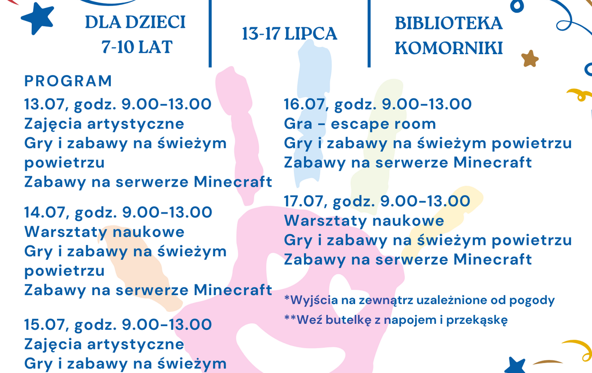 Zdjęcie do Wakacyjny Festiwal Kolor&oacute;w w Komornikach