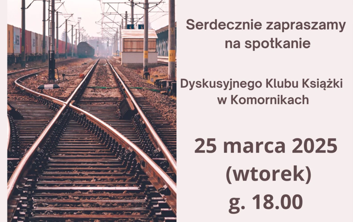 Zdjęcie do Spotkanie Dyskusyjnego Klubu Książki w Komornikach