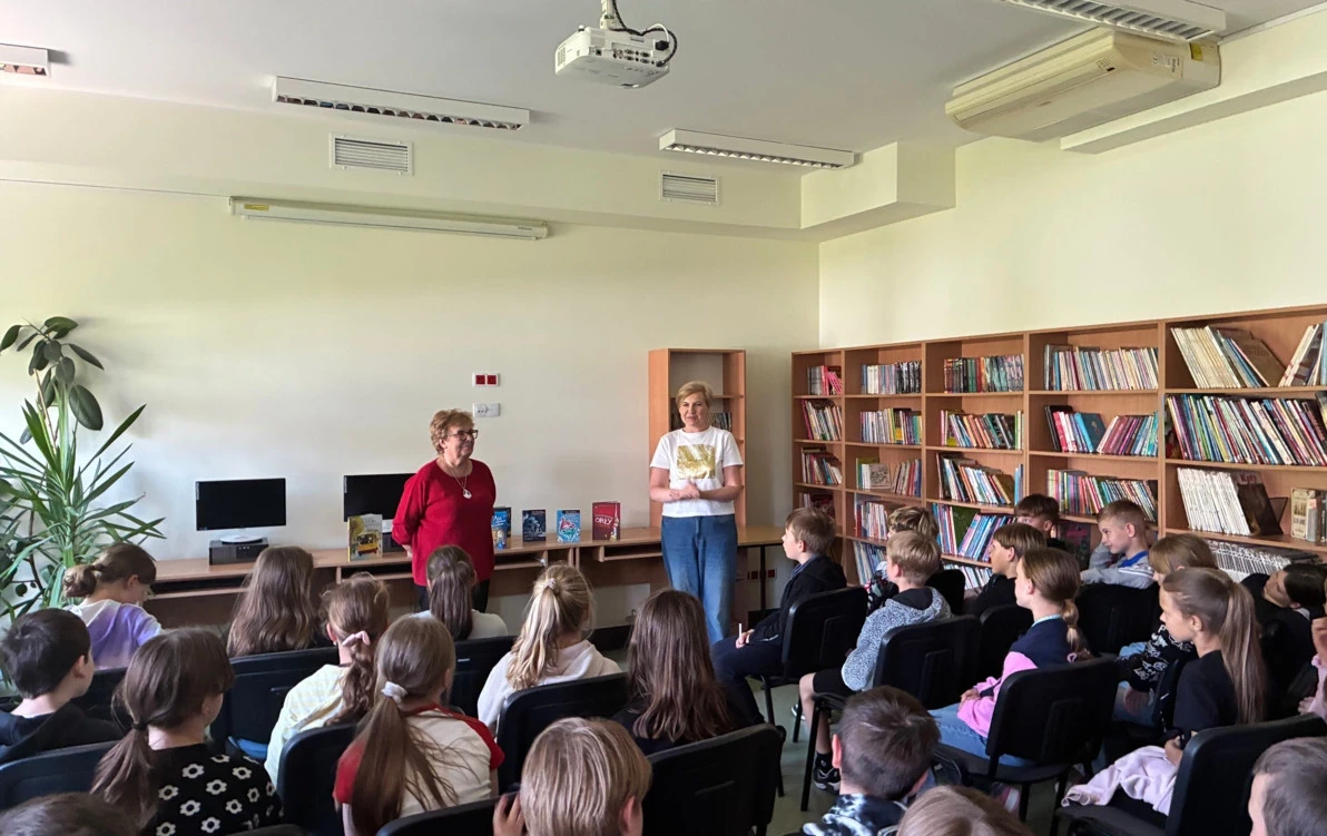Zdjęcie do Spotkanie z panią Grażyną Bąkiewicz