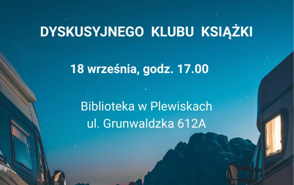 Zdjęcie do Spotkanie Dyskusyjnego Klubu Książki w Plewiskach