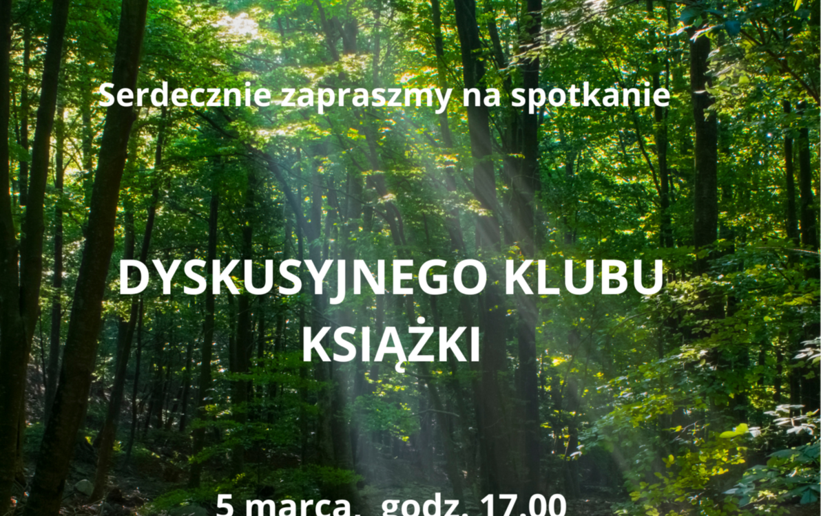 Zdjęcie do Spotkanie Dyskusyjnego Klubu Książki w Plewiskach