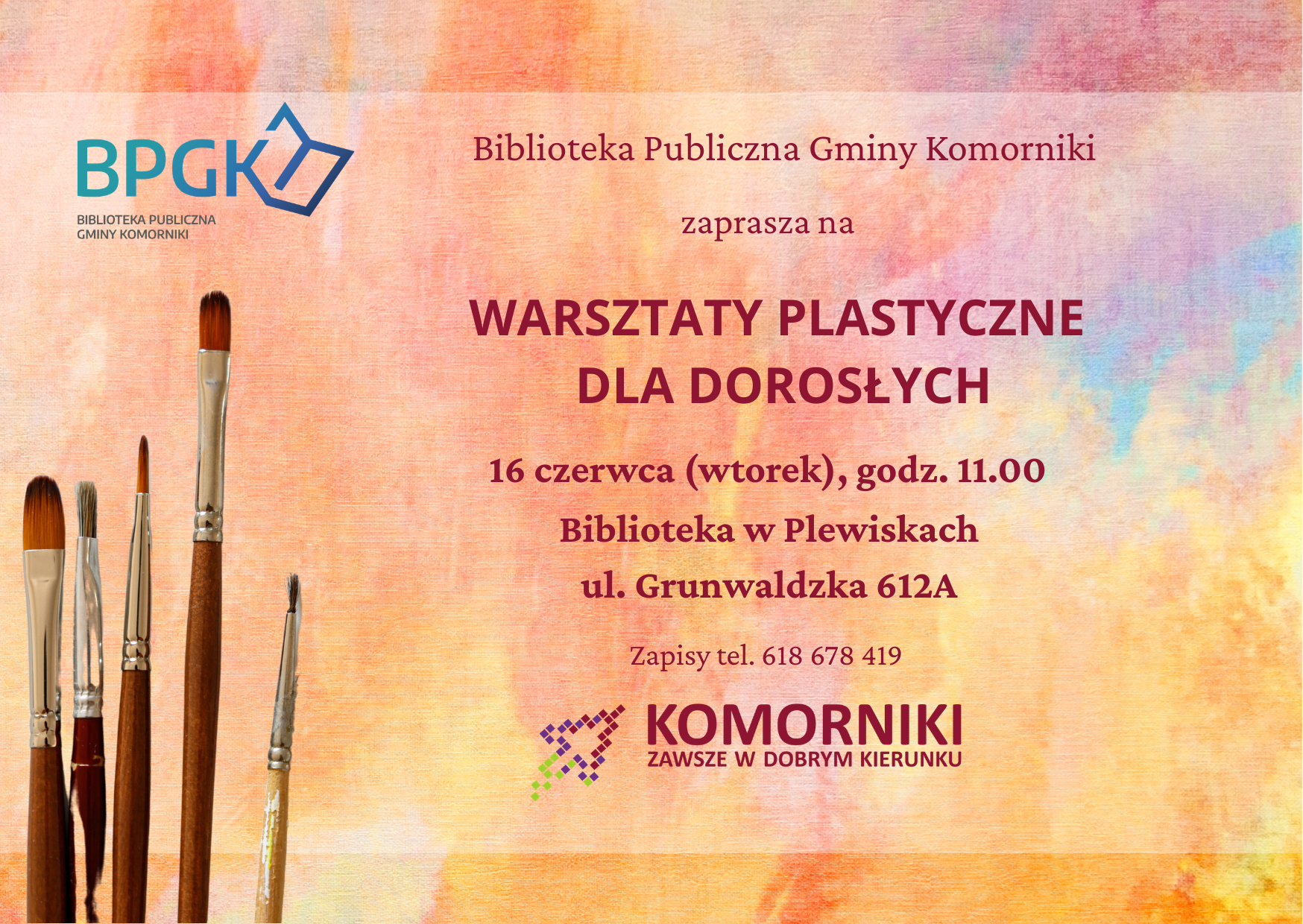 Warsztaty - czerwiec 2026