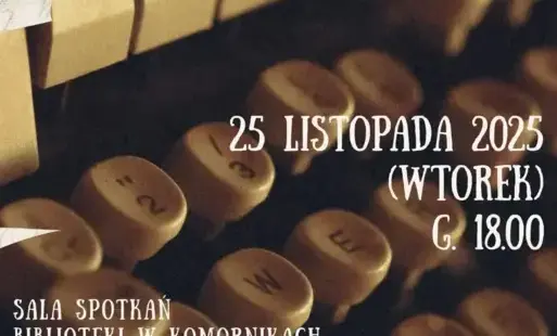 Zdjęcie do Spotkanie Dyskusyjnego Klubu Książki w Komornikach