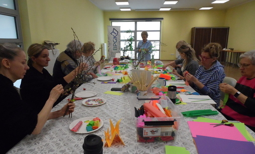 Zdjęcie do Warsztaty techniczno-plastyczne dla dorosłych w Plewiskach - relacja