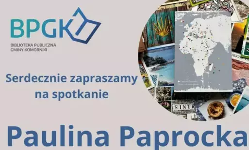Zdjęcie do Spotkanie autorskie z Pauliną Paprocką