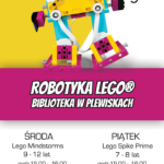 Robotyka Lego – warsztaty w Bibliotece w Plewiskach