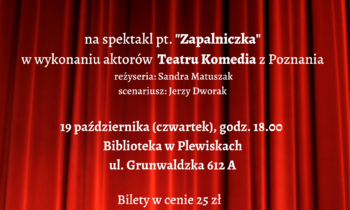 “Zapalniczka” – spektakl Teatru Komedia